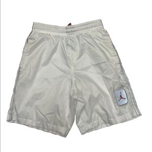 White Jordan Shorts